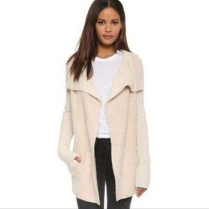 Anthropologie | La Fee Verte | Cream Cardigan with Pockets